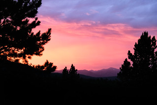 Angel Fire, New Mexico Sunset 06/30/2021