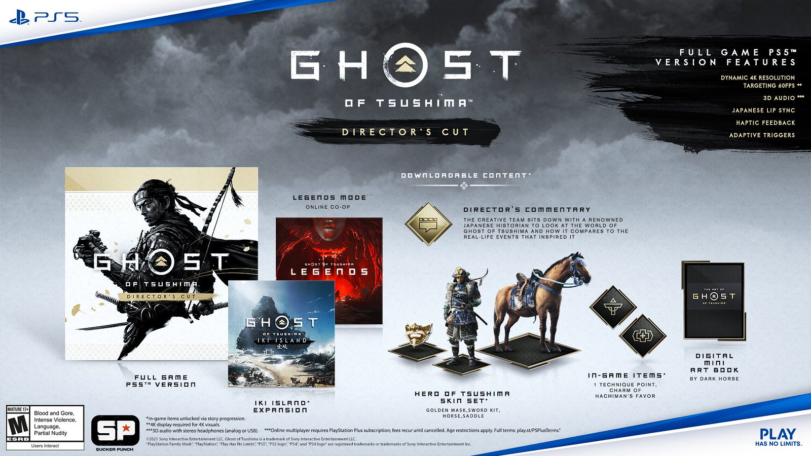 "Ghost of Tsushima: Director's Cut" — gra od Sucker Punch z ulepszeniami na PS5 i nową ceną
