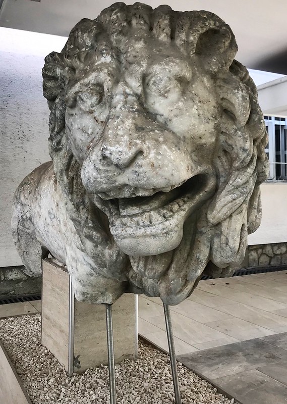 Roma dönemi Aslan figürü