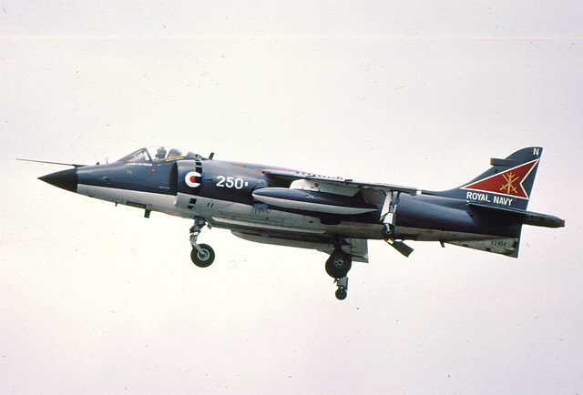 XZ454 British Aerospace Sea Harrier FRS1