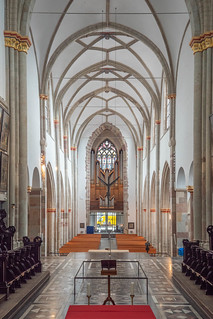 Blick aus dem Chor in das Langhaus St. Severin