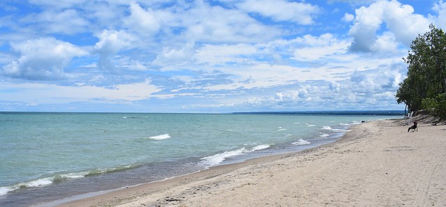 Beautiful summer day on Lake Erie @ Presque Isle State Park - Erie, PA