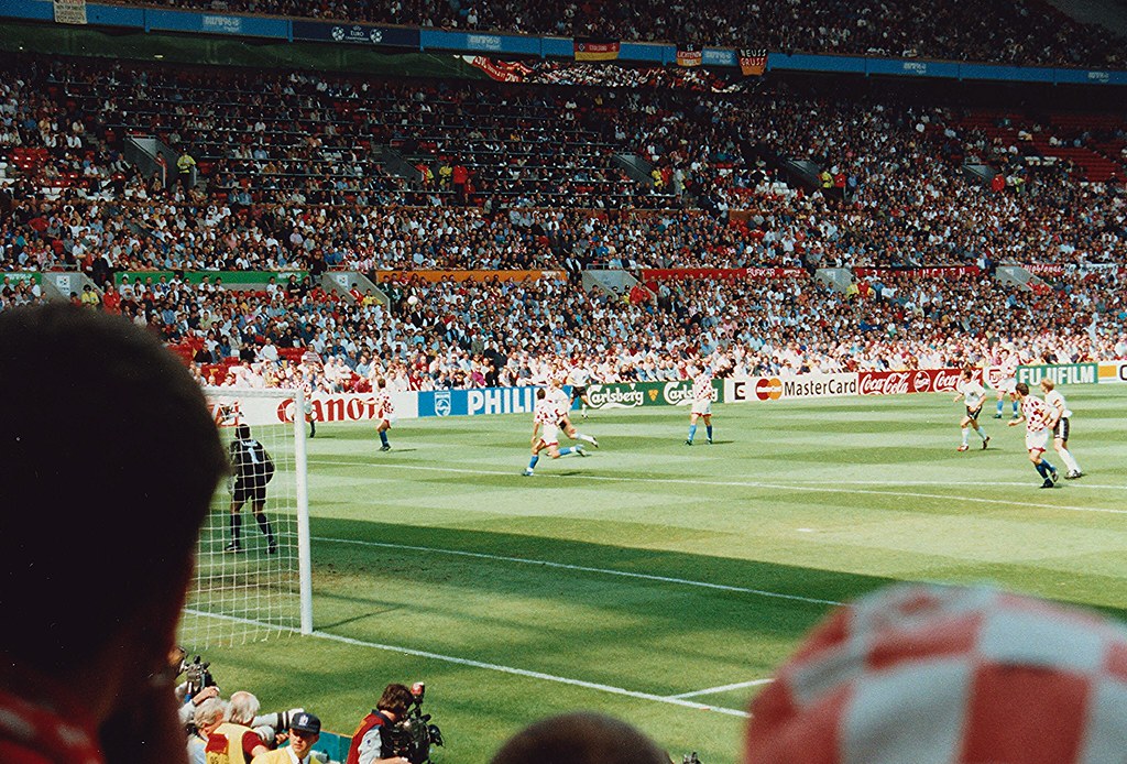 Germany v Croatia 23 June 1996 - Euro 96 Championship