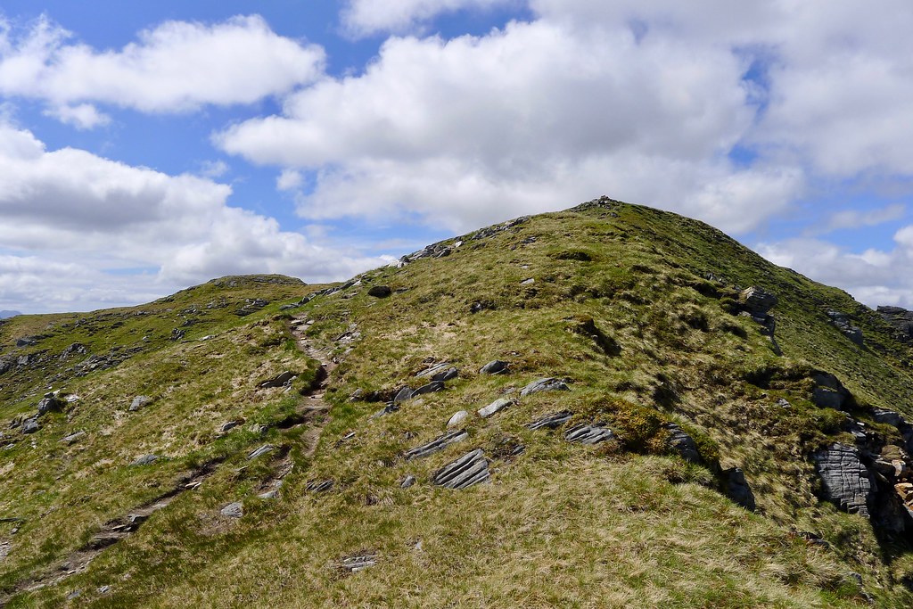 Summit of Aonach air Chrith