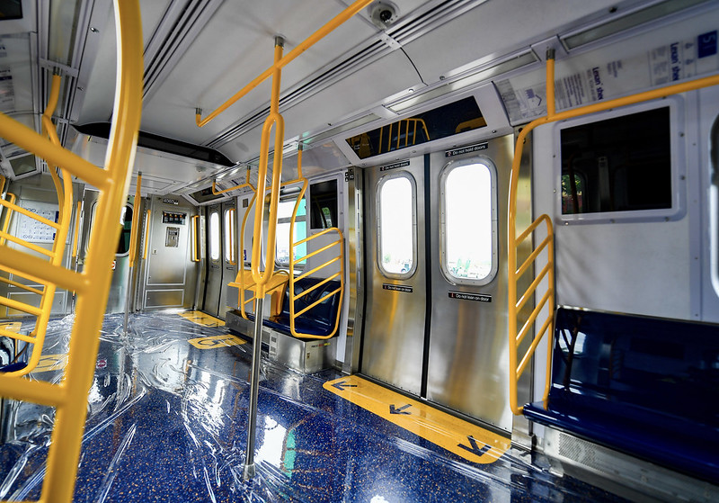 First of New R211 Subway Cars Arrive for Testing