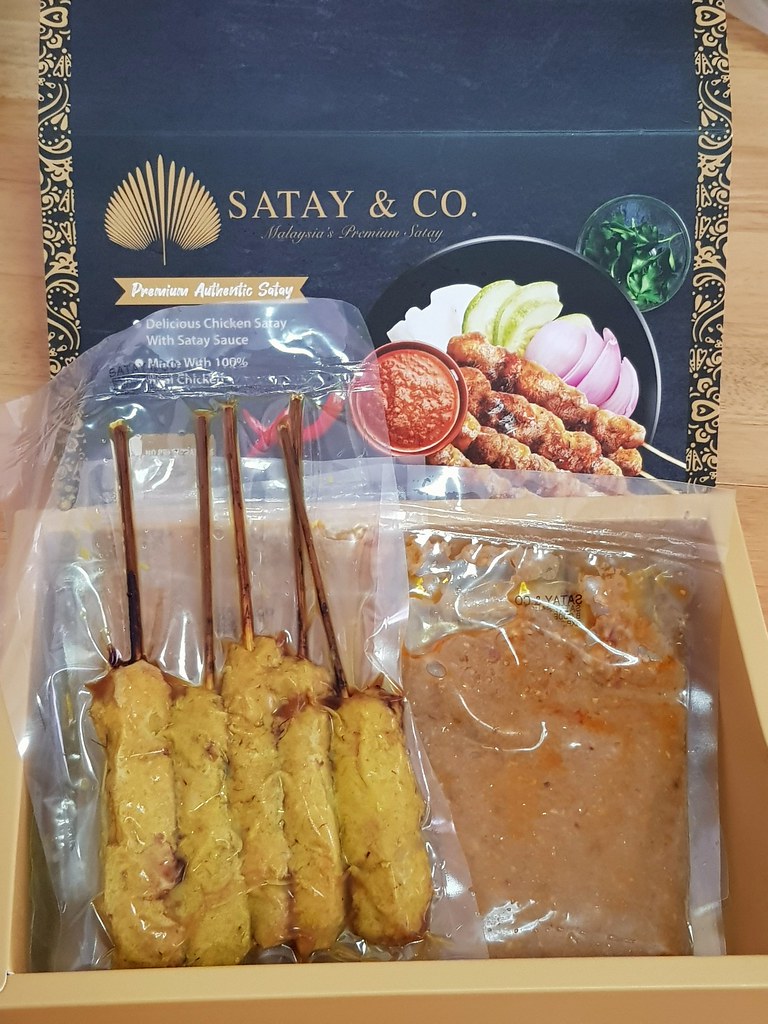 雞肉沙爹 Chicken Satay (15pcs) rm$35 @ Satay & Co. KL