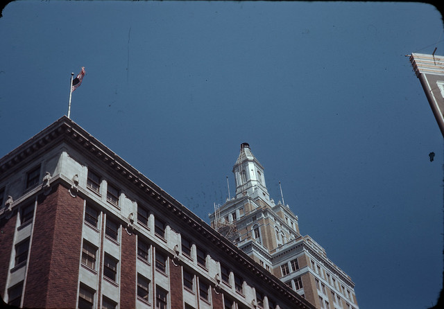 National Bank of Tulsa and Reunion Buildings, 1945, Tulsa, OK