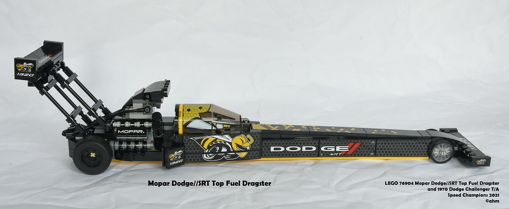 Top Dragster 76904 1970 Mopar and Fuel Dodge//SRT Flickr LEGO | Dod…