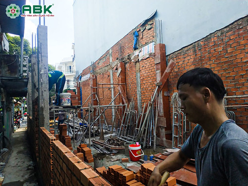 Thi công xây nhà trọn gói 3 tầng 1 tum 72m2 ở Quận Tân Phú