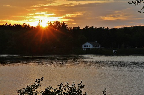 SUN RAYS IN THE MORNING by outdoorpict, My brother Terry grabbed this picture early while the lake was still snoozing.sunrise lake morning o