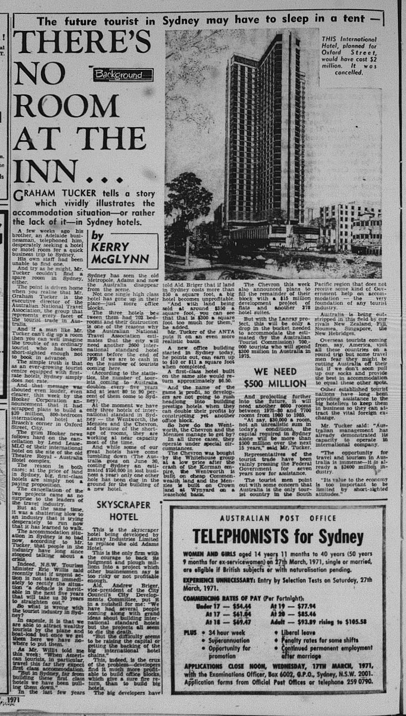 1 Oxford Street March 7 1971 sunday telegraph 40