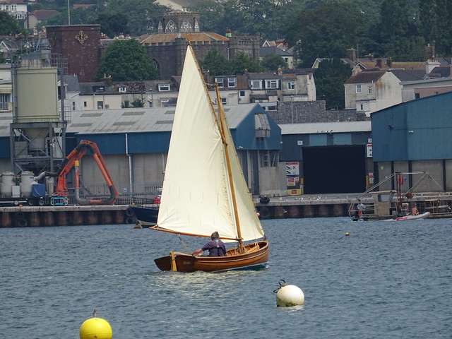 Hope (Shaldon)  Gaff Sloop Dayboat, Designed and built in Govan on the Clyde by Jonny Burke