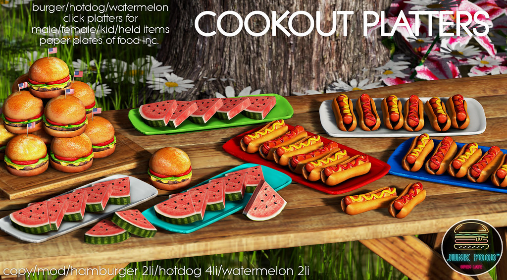Junk Food – Cookout Platters @ Mainstore! #TheSaturdaySale
