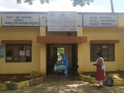 Covid19 Relief in Doddamaralawadi PHC, Karnataka