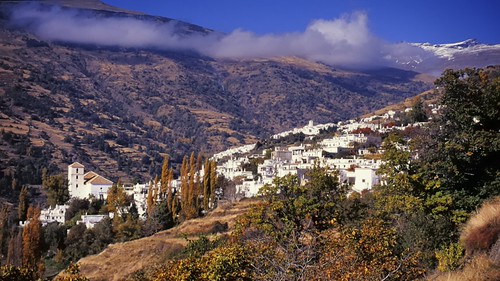 Mountainside towns - Bubión and Capileira, Alpujarra, Andalusia, Spain .. by edk7, <b>Sierra Nevada UNESCO World Biosphere Reserve - Parque Nacional de Sierra Nevada
<a href="https://