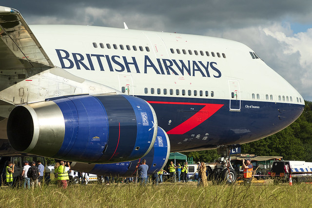 British Airways 747-400 G-BNLY 