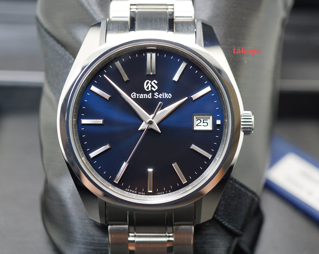 FSOT:NOS GRAND SEIKO Heritage QUARTZ SBGP005 BLUE DIAL 2021 FULL SET -  Rolex Forums - Rolex Watch Forum