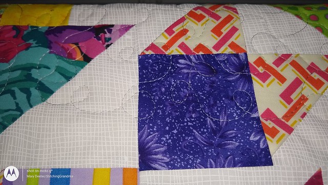 Quilting on the frame