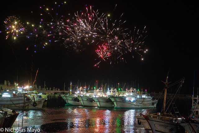 Festival Fireworks Over The Harbour