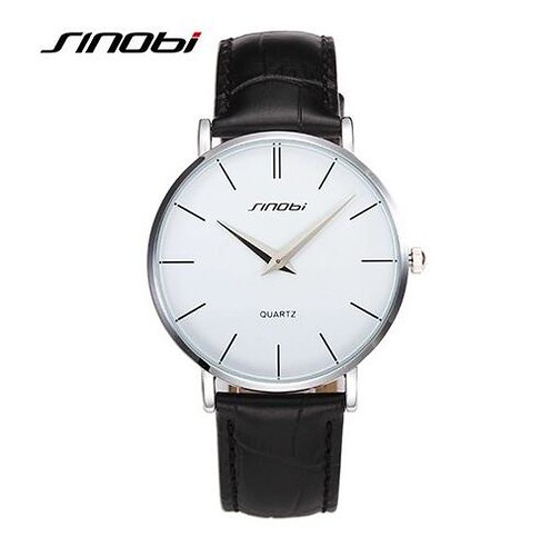 SINOBI Casual Business Leather Watch | Price - $62.98 This i… | Flickr