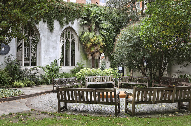 St Dunstan in the East Church Garden, London