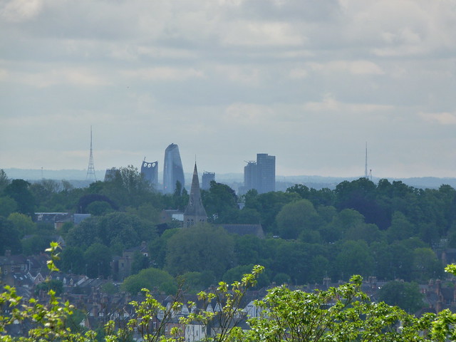 Looking south from Site of Alexandra Palace