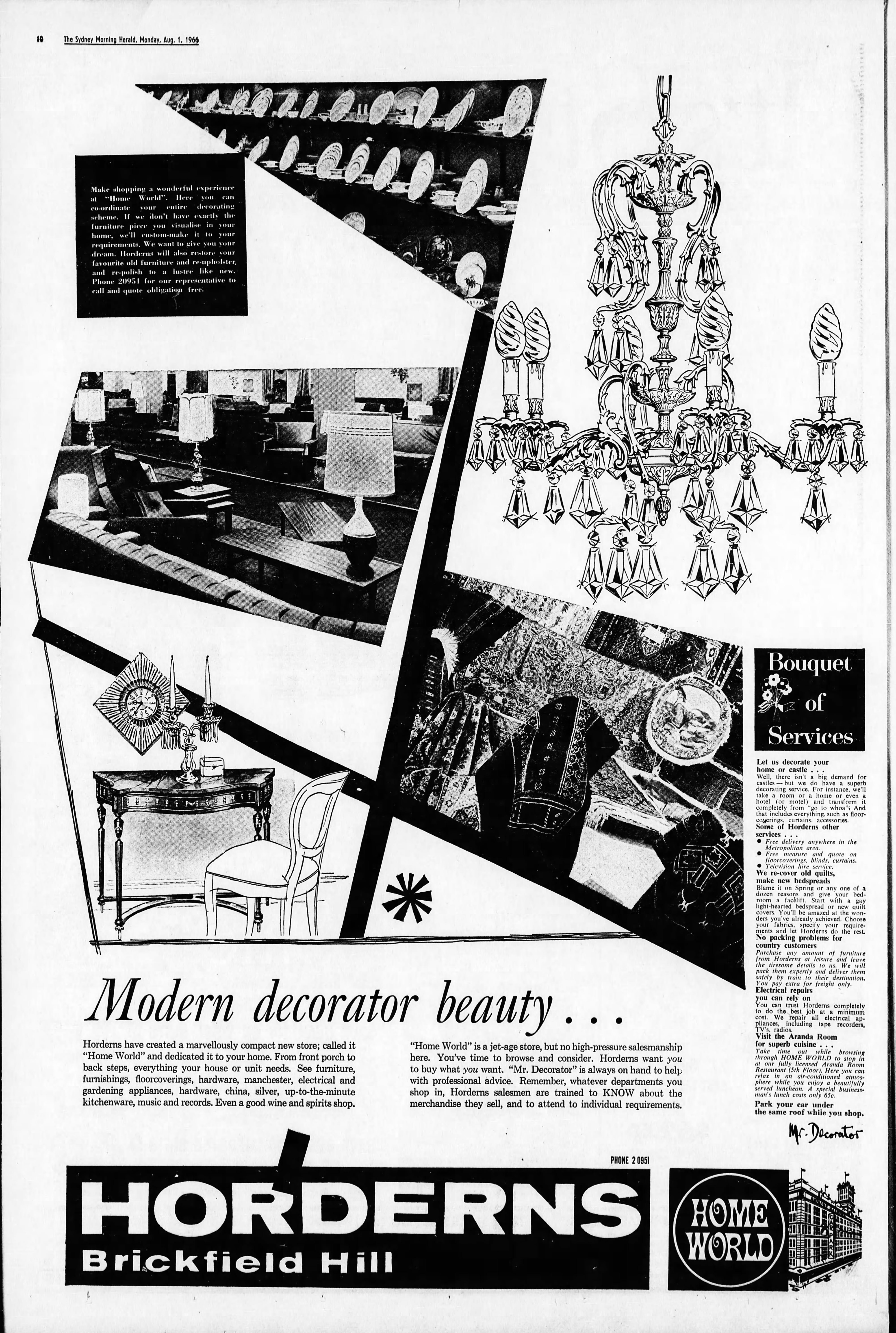 Anthony Horderns Advertisement August 1 1966 SMH  (1)