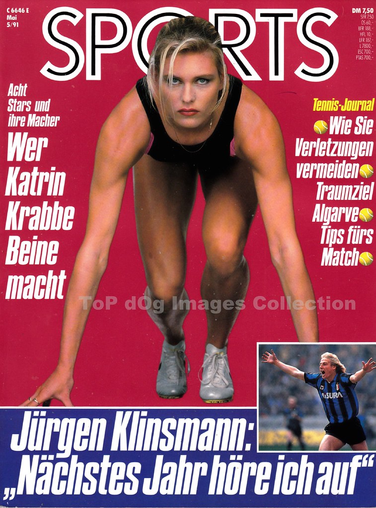 Katrin Krabbe Sports 5 91 German Track Star Katrin Krabb… Flickr
