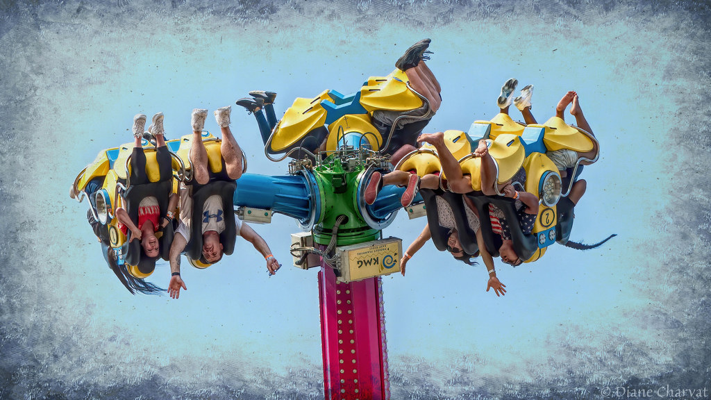 Upside Down - Explored | Carnival ride at the Battle Creek A… | Flickr