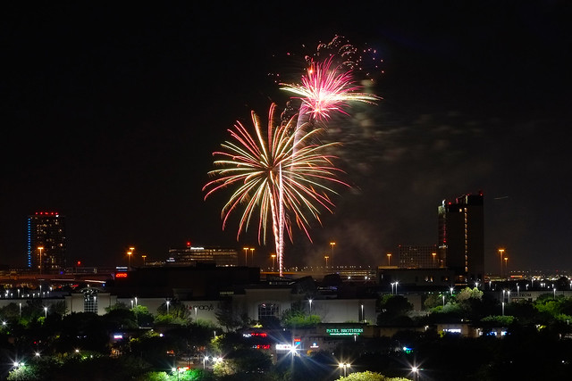 Fireworks over Frisco