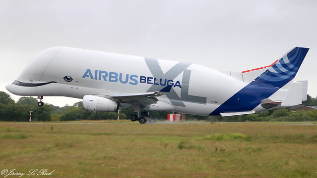 AIRBUS A330-743L BELUGA XL AIRBUS INDUSTRIE F-WBXL         MSN1824 A L'AEROPORT DE BREST-BRETAGNE