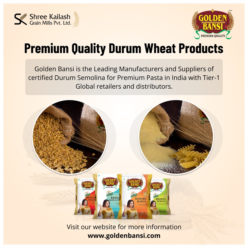 Durum Wheat Products Manufacturers and Suppliers in India