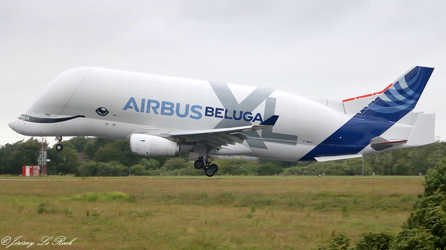 AIRBUS A330-743L BELUGA XL AIRBUS INDUSTRIE F-WBXL       MSN1824 A L'AEROPORT DE BREST-BRETAGNE