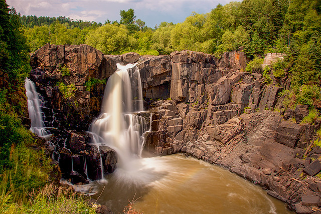High Falls on Pigeon River - Minnesota (USA)