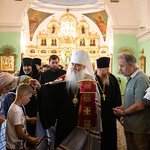 Всенощное бдение в Воскресенско-Германовском храме г. Ульяновска
