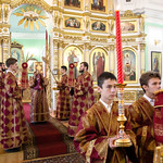 Всенощное бдение в Воскресенско-Германовском храме г. Ульяновска