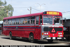 ND-9523 Ampara Depot Ashok Leyland - 12M A type Bus at C.B.S. Pettah in 14.06.2020