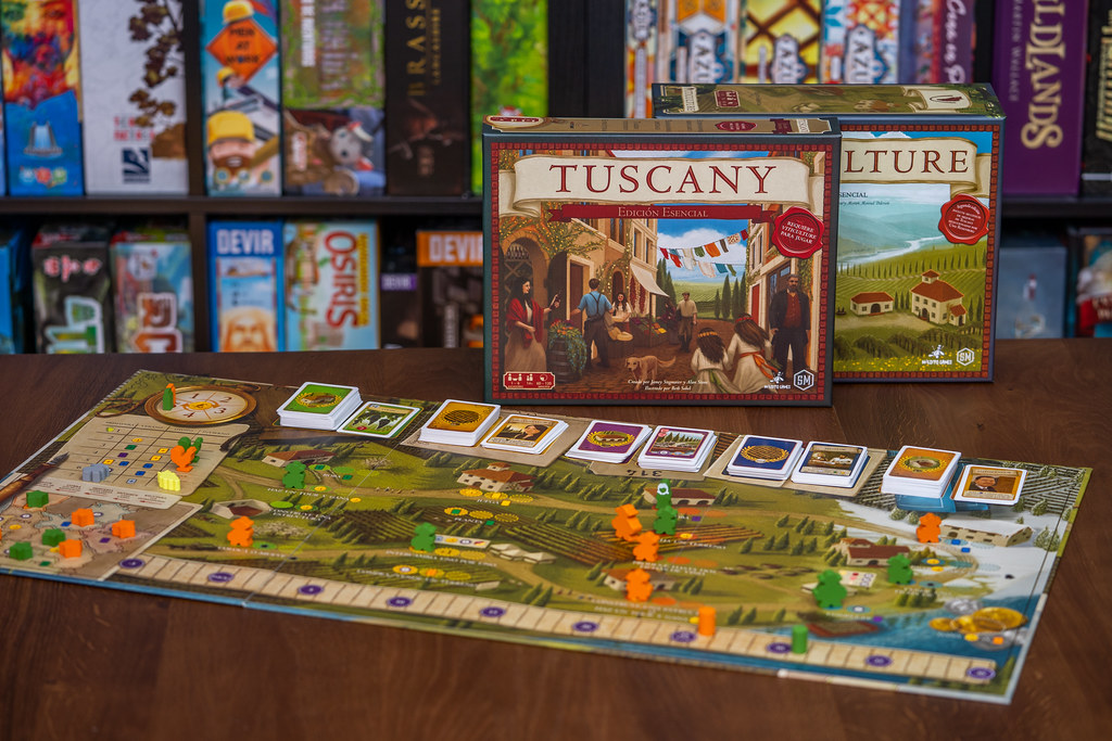 Viticulture + Tuscany boardgame juego de mesa