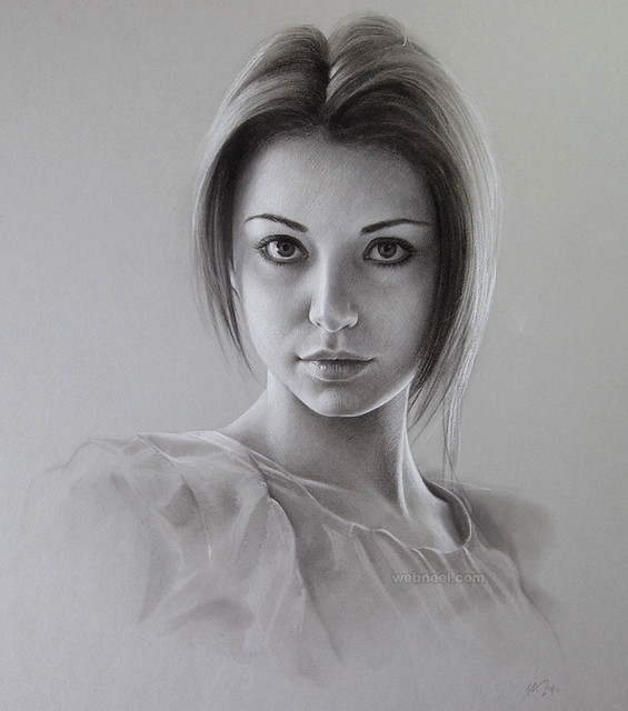 Portrait Drawing Woman