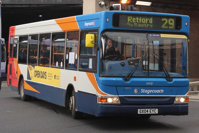 Stagecoach East Midlands Transbus Dart SLF/Transbus Pointer 2 34530 (GX04 EYC)
