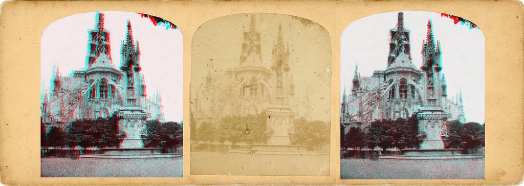 construction de la fleche de Notre Dame 1858 1859