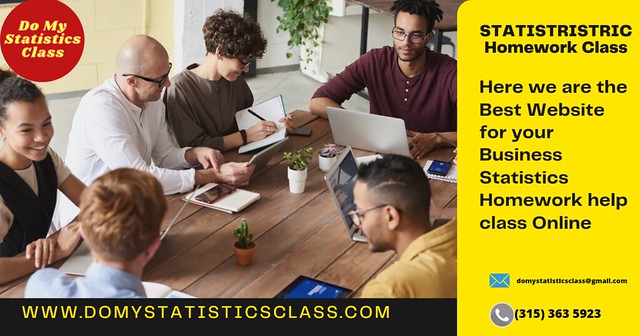 Here we are the best website for your business statistics homework help