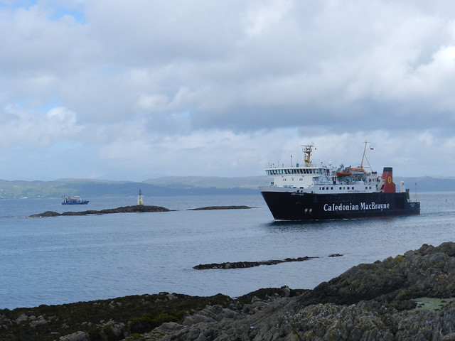 Lord of the Isles arriving into Mallaig Harbour, June 2021