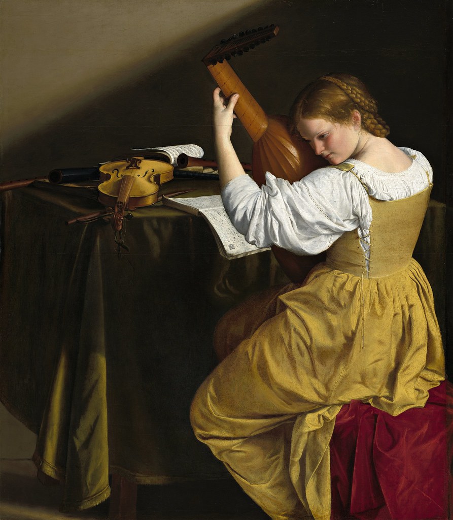 Orazio Gentileschi (1563-1639) - The Lute Player (c.1616)