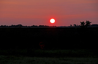 Sunrise in Crawfordsville