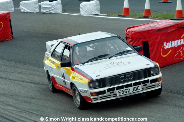 Audi Quattro Tim Wood Robert Birchley 14th  8th in class Rally of the Midlands 2005