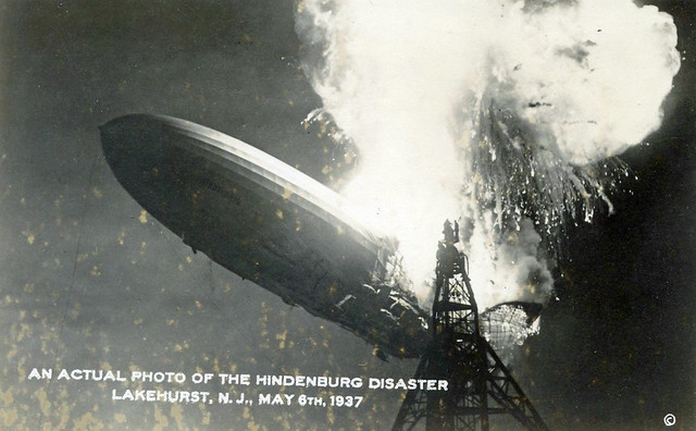 Hindenburg Disaster - Lakehurst, New Jersey
