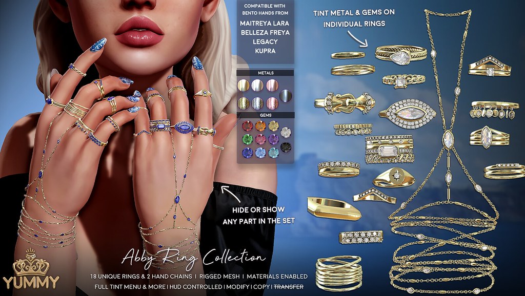 Abby Ringen (Yummy) Abby Ring Collection | Find it at my store in Tablea… | Flickr