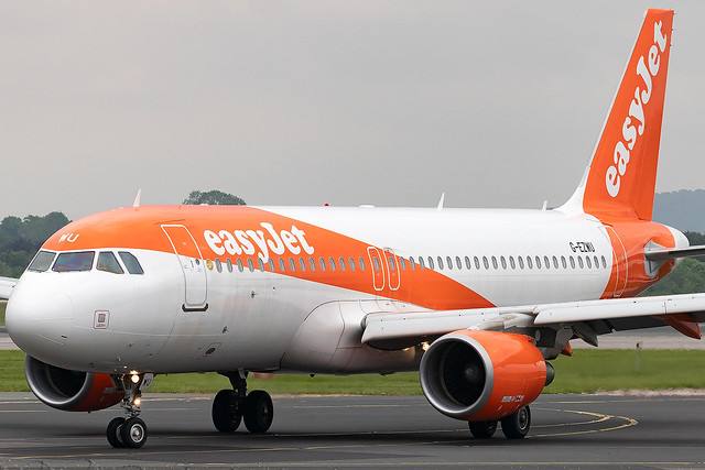 G-EZWU easyJet Airline A320-200 Manchester Airport