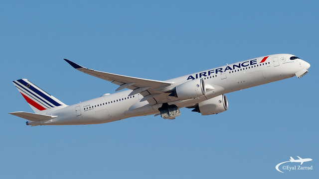 TLV - Air France Airbus A350-900 F-HTYG